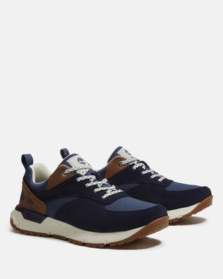 Timberland - Ανδρικά Sneakers Voyager Park Low Lace Up Sneaker Dark Blue Mesh