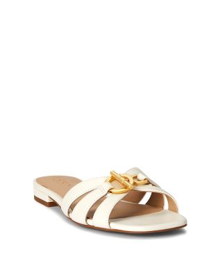 Ralph Lauren - Soft Nappa-Blaike Slide-Sn-Sli Slides