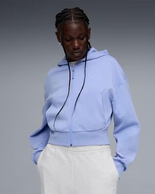 Puma - Pumatech Sense Full-Zip Soft Touch Drycell Hoodie Dk