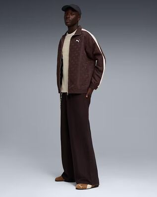 Puma - T7 Jacquarded Woven Relaxed Track Jacket  