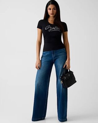 Guess - Ss Cn Guess Script Tee