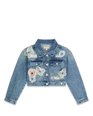 Guess - Oversize Rigid Denim Ls Jacket