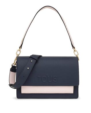 Tous - Bandolera M. Audree Saffi Azul M-Rosa Cl