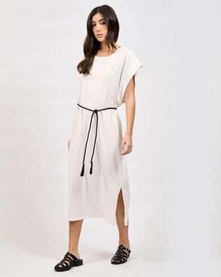 Collectiva Noir - Γυναικείο Φόρεμα Organic Belt