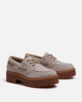 Timberland - Ανδρικά Flats Stone Street Boat Shoe Light Purple Suede