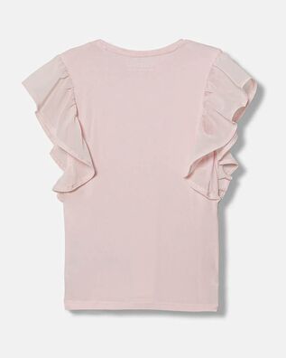 Guess - Ss T-Shirt W/Chiffon