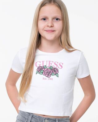 Guess - Crop Ss T-Shirt 