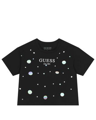 Guess - Midi Sequins Ss T-Shirt