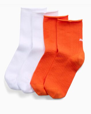 Puma - 947564 Puma Women Rib Mesh Short Sock 2P