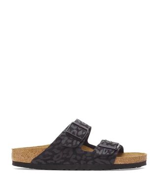 Birkenstock - Synthetics Arizona Syn Leo Black 35 - 43 Narrow Seasonal