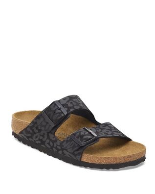 Birkenstock - Synthetics Arizona Syn Leo Black 35 - 43 Narrow Seasonal