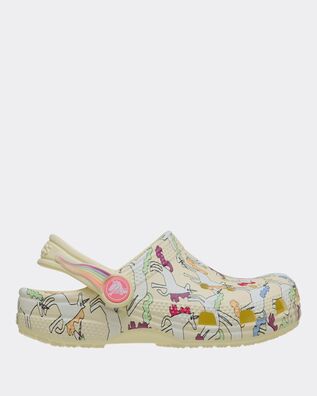 Crocs - Παιδικά Clogs Classic Unicorn Graphic T