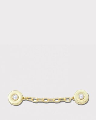 Crocs - Gold Chain with Pearl Rivets