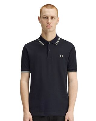 Ανδρική Κοντομάνικη Polo Μπλούζα Fred Perry - Twin Tipped