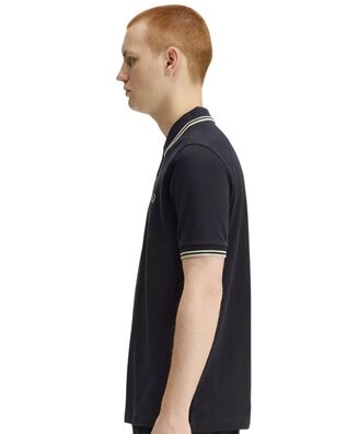 Ανδρική Κοντομάνικη Polo Μπλούζα Fred Perry - Twin Tipped