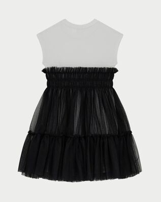 Guess - Mixed Fabric Ss Dress