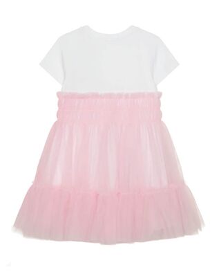 Guess - Mixed Fabric Ss Dress  