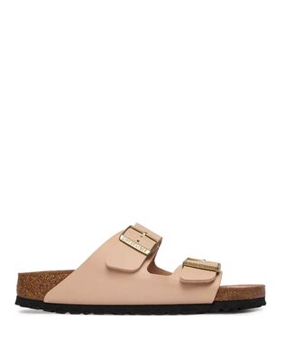 Birkenstock - Synthetics Arizona Bf Triples New Beige/Pink Clay 35 - 43 Narrow Seasonal