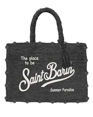 Mc2 Saint Barth - Colette Raffia-Hand Bag With Strap 