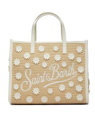 Mc2 Saint Barth - Vivian Mid Straw-Handbag With Strap