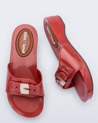 Scholl - Melissa Pescura Heel Pvc-W