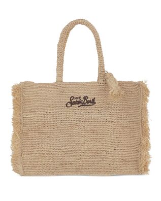 Mc2 Saint Barth - Vanity Raffia Fringes-Shoulder Bag