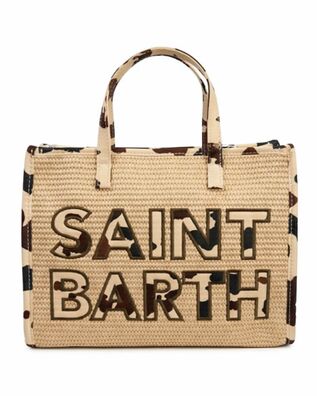 Mc2 Saint Barth - Vivian Mid Straw-Handbag With Strap