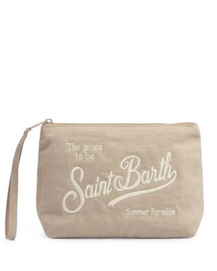 Mc2 Saint Barth - Aline Soft Linen-Pochette