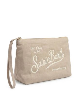 Mc2 Saint Barth - Aline Soft Linen-Pochette