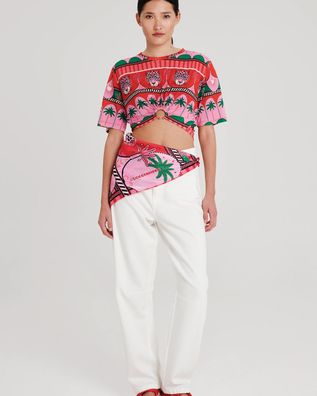 Peace And Chaos - Fanstasia Crop Top