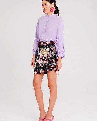 Peace And Chaos - Sanctuary Wrap Mini Skirt 