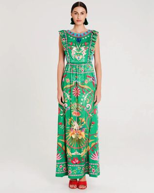 Peace And Chaos - Γυναικείο φόρεμα Exotic Long Dress