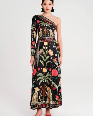 Peace And Chaos - Eternity One Shoulder Long Dress
