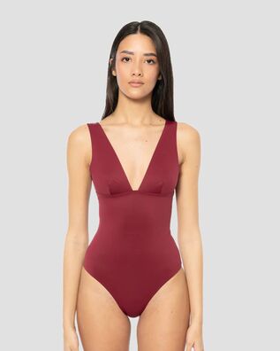 Mc2 Saint Barth - Calliope-Heatsealed Triangle Onepiece Swimsuit
