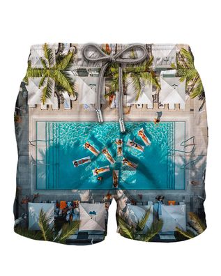 Mc2 Saint Barth - Gustavia Placed Print-Swimshort