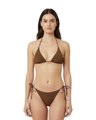 Mc2 Saint Barth - Viana-Fully Adjustable Triangle Bikini Top 
