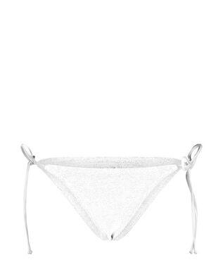 Mc2 Saint Barth - Virgo W-Crinkle Normal Coverage Bottom With Self- Tie Fastenings
