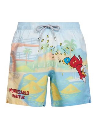 Mc2 Saint Barth - Gustavia Placed Print-Swimshort