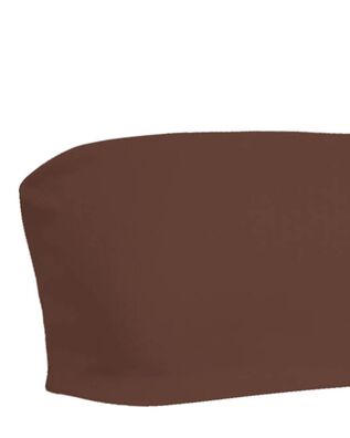 Mc2 Saint Barth - Iside-Heatsealed Bandeau Bikini Top