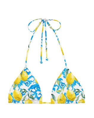 Mc2 Saint Barth - Leah-Full Adjustable Triangle Bikini Top With Removable Padding