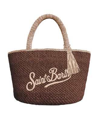 Mc2 Saint Barth - Marcy Raffia-Raffia Shoulder Bag