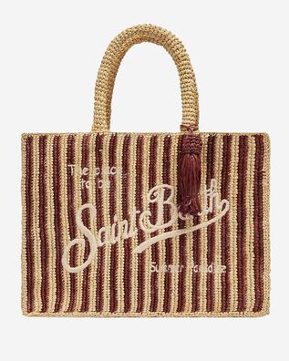 Mc2 Saint Barth - Colette Raffia-Hand Bag With Strap