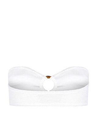 Mc2 Saint Barth - Yulia W-Crinkle Bandeau Top With Central Loop 
