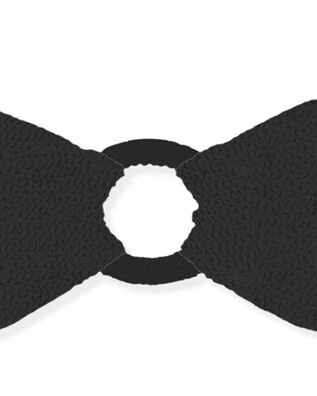 Mc2 Saint Barth - Yulia W-Crinkle Bandeau Top With Central Loop