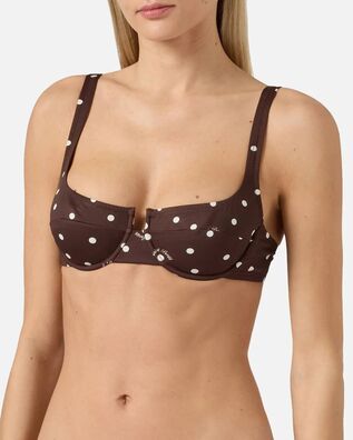 Mc2 Saint Barth - Amira-Balconette Bikini Top