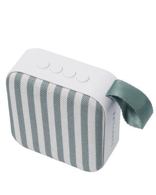 Sunnylife - Portable Travel Speaker The Vacay Olive Stripe