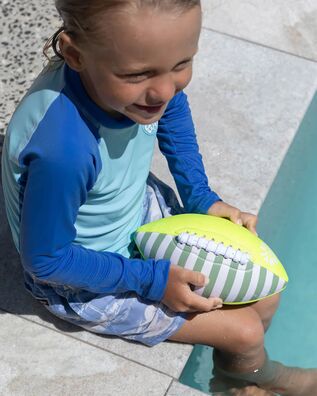Sunnylife - Neoprene Football Tides Out Citrus  