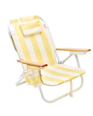 Sunnylife - Deluxe Beach Chair La Mer Limon Stripe