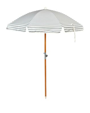 Sunnylife - Luxe Beach Umbrella Seagrass Stripe