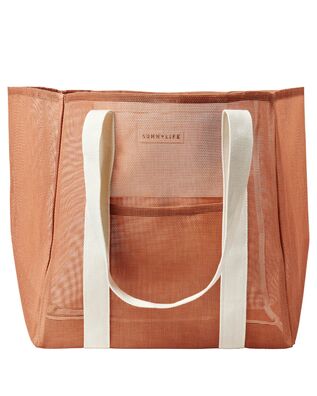 Sunnylife - Mesh Beach Bag Tierra Clay